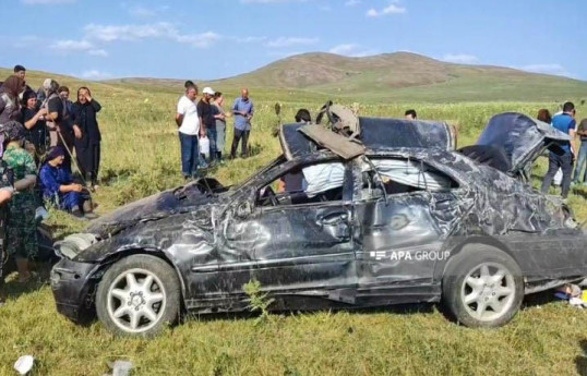 Laçında ağır qəza, 3 nəfər ölüb, 1 nəfər yaralanıb