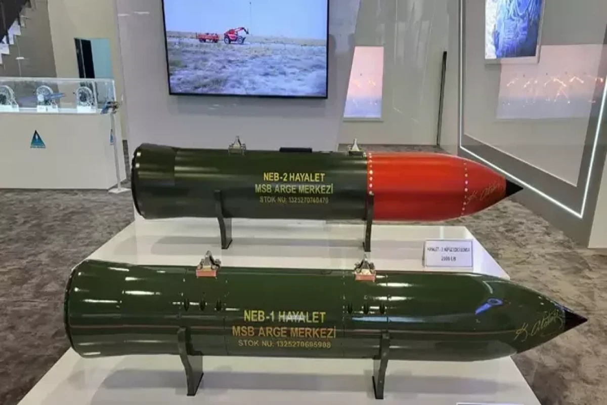 Türkiyənin bunkerləri deşən “Hayalet” bombası dünyada əks-səda doğurub, ABŞ istehsalından təsirlidir