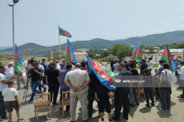 Növbəti köç Xocalının Ballıca kəndinə çatıb, açarlar təqdim edilib - FOTO  - VİDEO  - YENİLƏNİB-1 