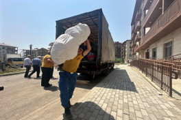 Növbəti köç karvanı Cəbrayıl şəhərinə çatıb, açarlar təqdim edilib - FOTO  - YENİLƏNİB-1 