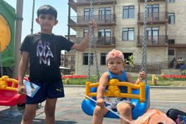 Növbəti köç karvanı Cəbrayıl şəhərinə çatıb, açarlar təqdim edilib - FOTO  - YENİLƏNİB-1 