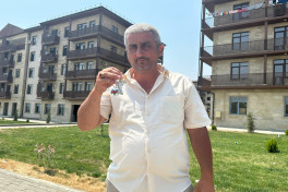 Növbəti köç karvanı Cəbrayıl şəhərinə çatıb, açarlar təqdim edilib - FOTO  - YENİLƏNİB-1 