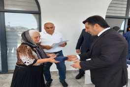 Növbəti köç karvanı Ağdamın Xıdırlı kəndinə çatıb, açarlar təqdim olunub - YENİLƏNİB 