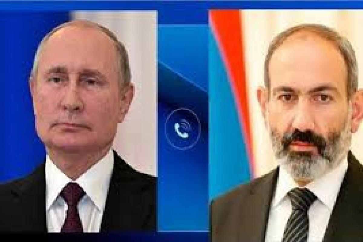 Putin və Paşinyan arasında telefon danışığı olub