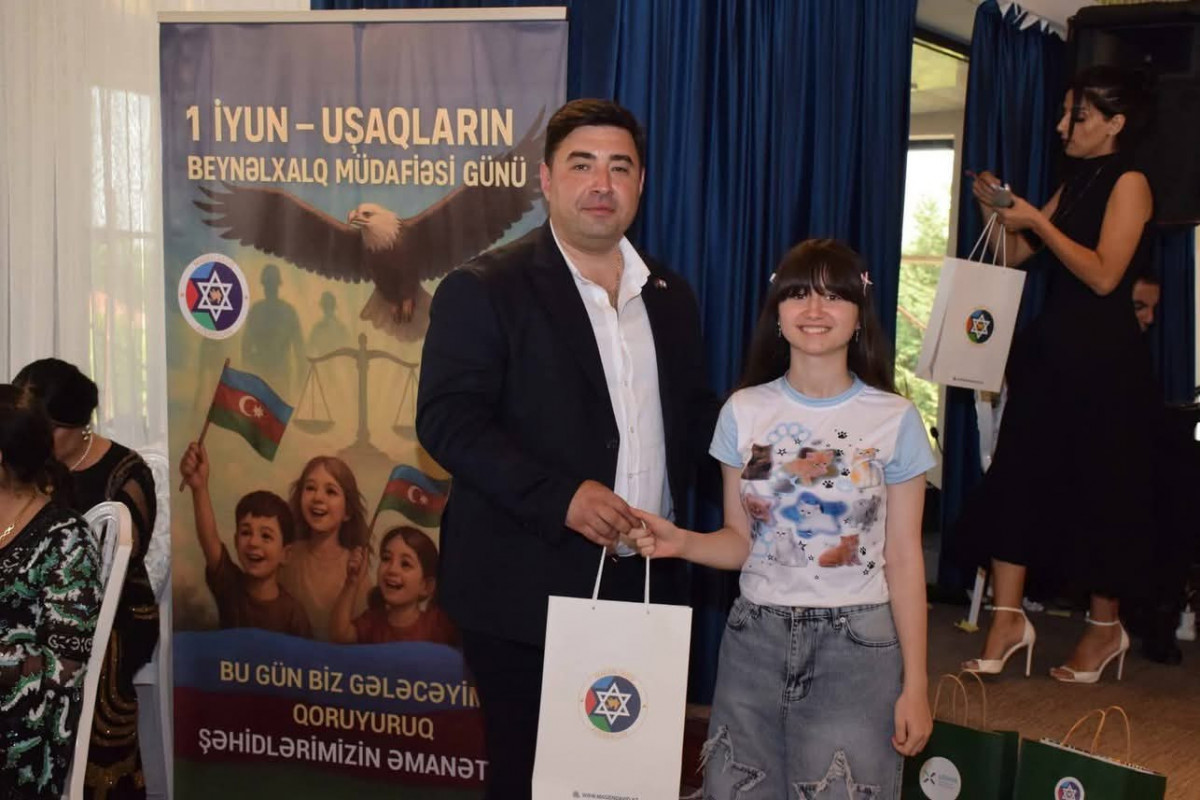 "Magen David Azerbaycan"ın təşkilatçılığı ilə şəhid övladları üçün Uşaqlar Gününə həsr edilmiş tədbir keçirilib - FOTO 