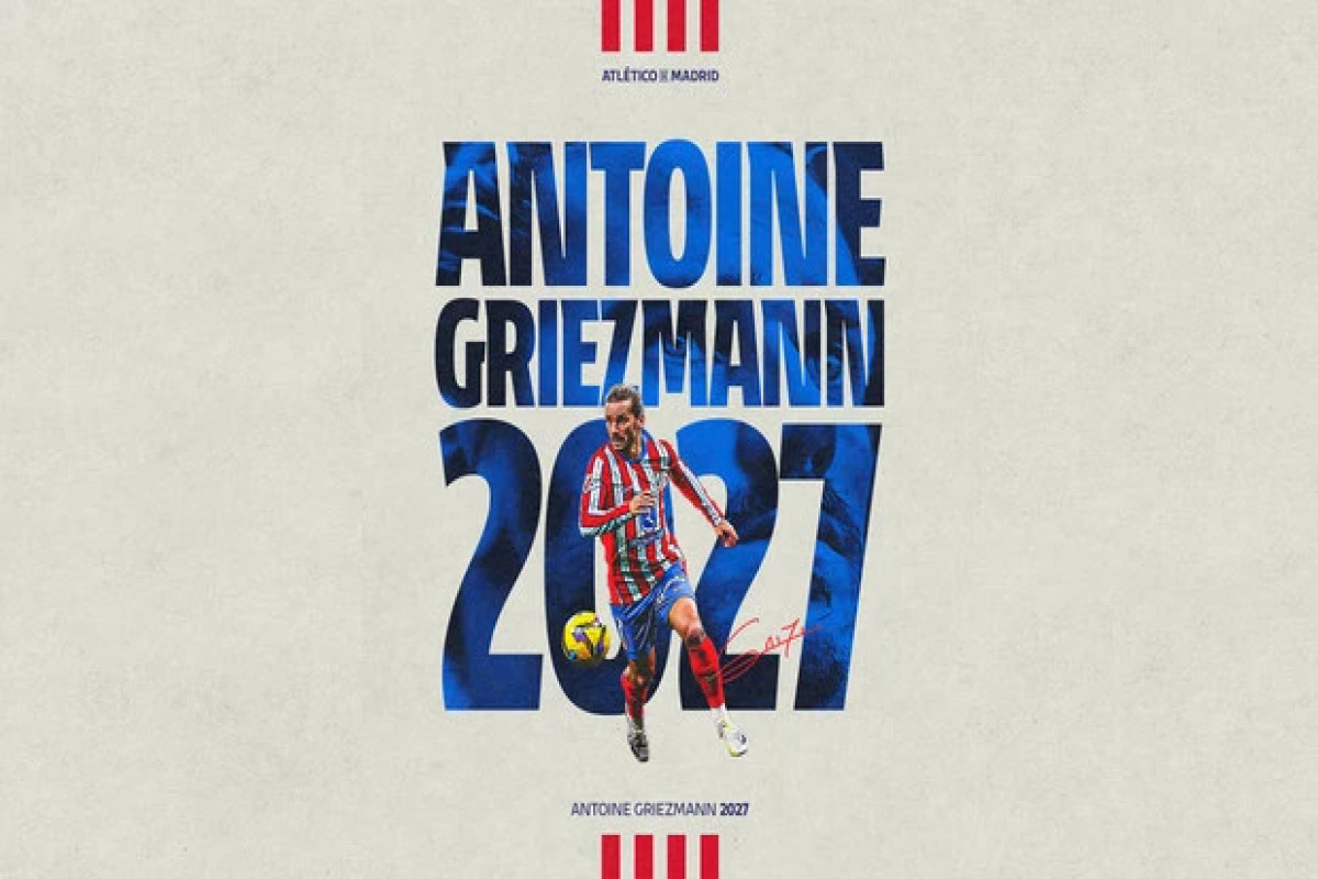 “Atletiko Madrid” Antuan Qrizmannla müqaviləni uzadıb