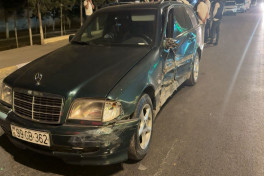 Sumqayıtda üç avtomobil toqquşub, xəsarət alanlar var - FOTO 
