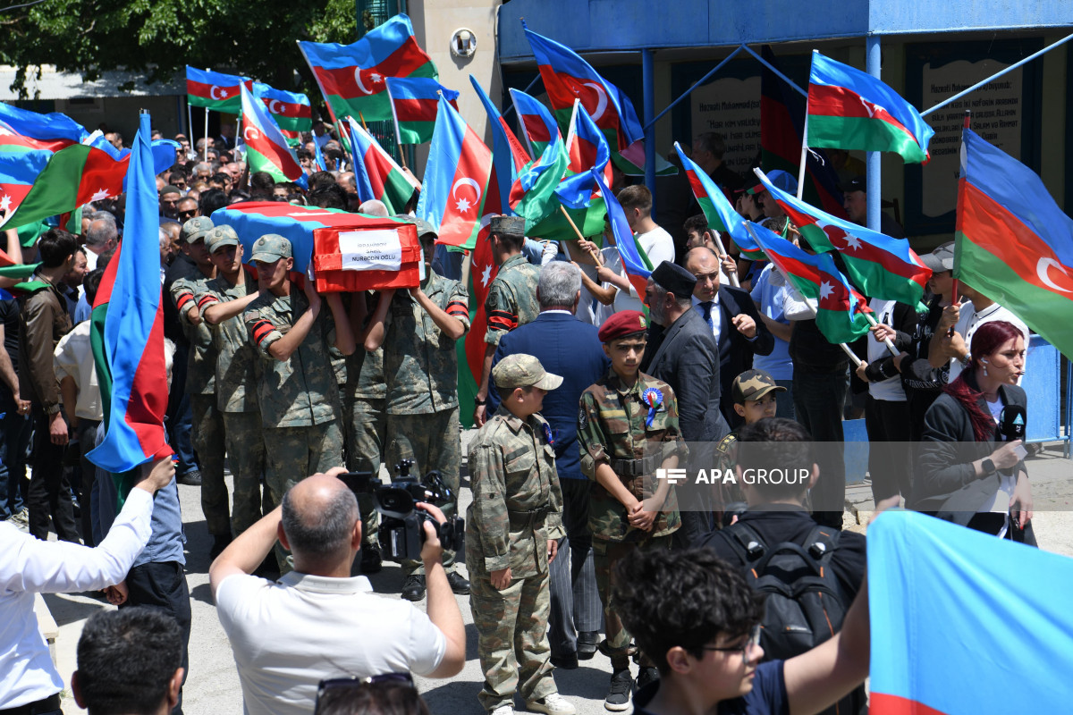 Birinci Qarabağ müharibəsində itkin düşən Sahil İbrahimovun qalıqları Suraxanıda dəfn edilib - FOTO 