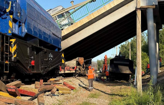 Rusiyada dəmir yolu körpülərinin partladılması nəticəsində  7 nəfər ölüb, 113 nəfər yaralanıb