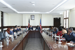 Ceyhun Bayramov Keniyanın Baş naziri Musalia Mudavadi ilə görüşüb