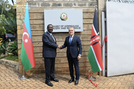 Ceyhun Bayramov Keniyanın Baş naziri Musalia Mudavadi ilə görüşüb
