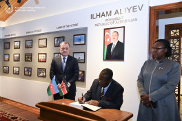 Ceyhun Bayramov Keniyanın Baş naziri Musalia Mudavadi ilə görüşüb