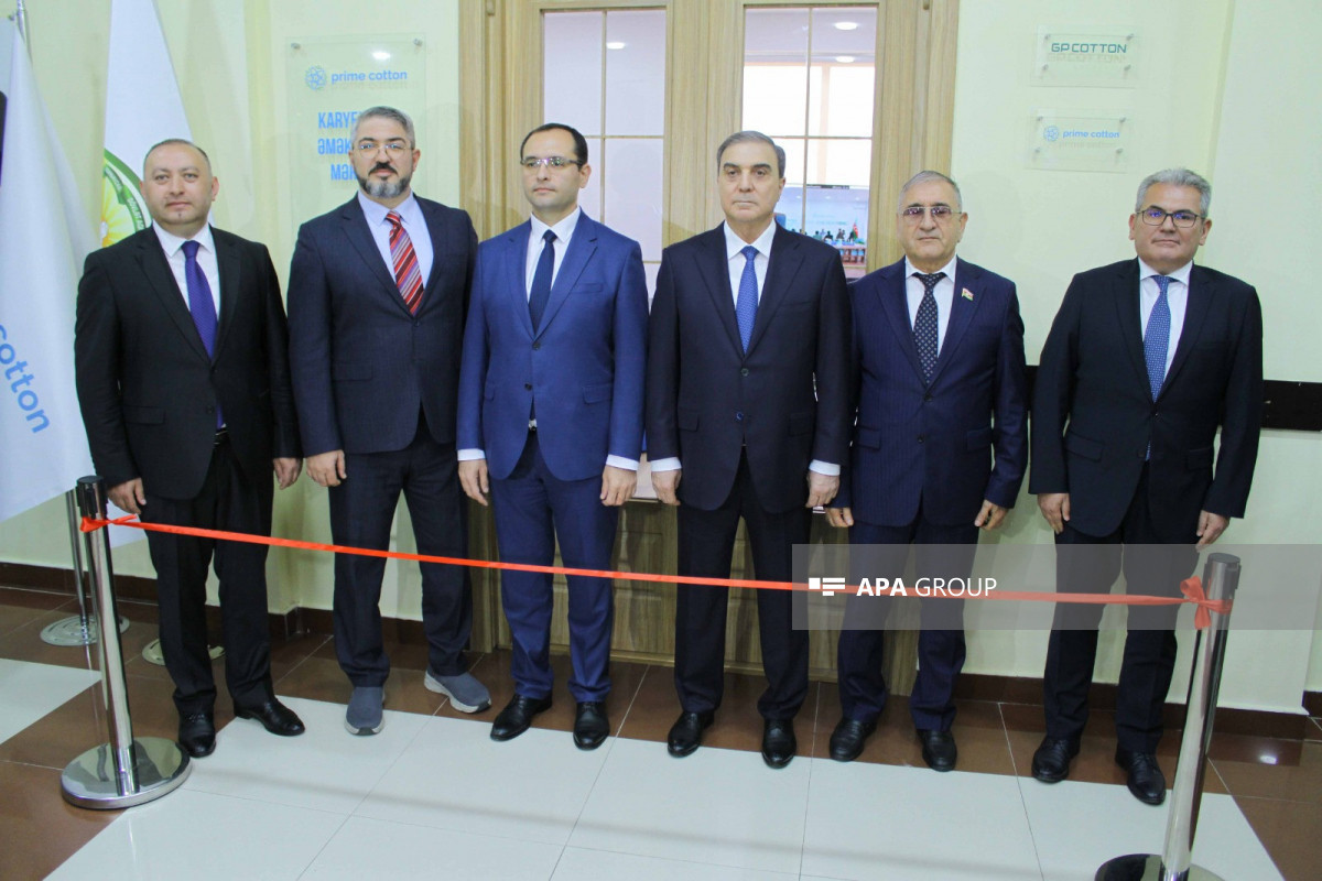 Gəncədə ADAU-da “Prime Cotton Əməkdaşlıq və Karyera Mərkəzi”nin rəsmi açılışı olub - FOTO 