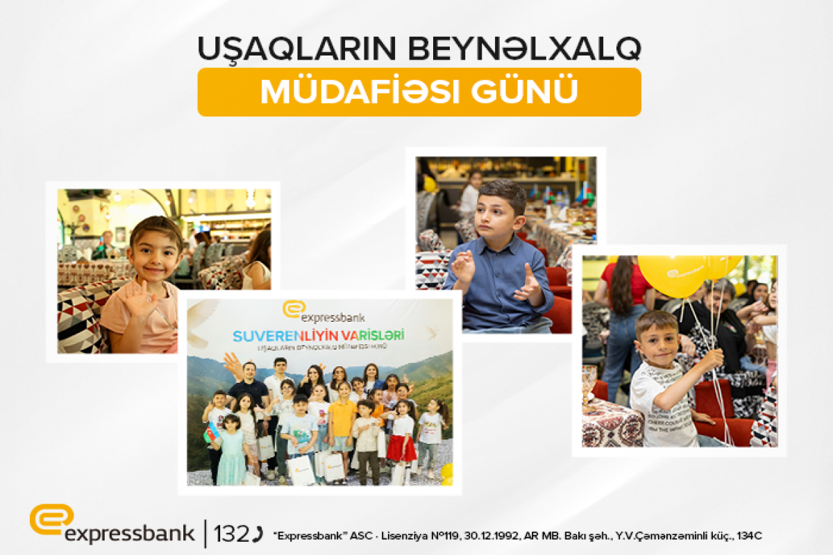Expressbank Vətən Müharibəsi iştirakçılarının övladları üçün tədbir keçirib
