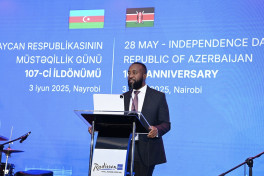 Müstəqillik Günü və Azərbaycanın Keniyada səfirliyinin rəsmi açılışına həsr olunmuş rəsmi qəbul təşkil olunub