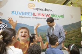 Expressbank Vətən Müharibəsi iştirakçılarının övladları üçün tədbir keçirib
