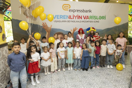 Expressbank Vətən Müharibəsi iştirakçılarının övladları üçün tədbir keçirib