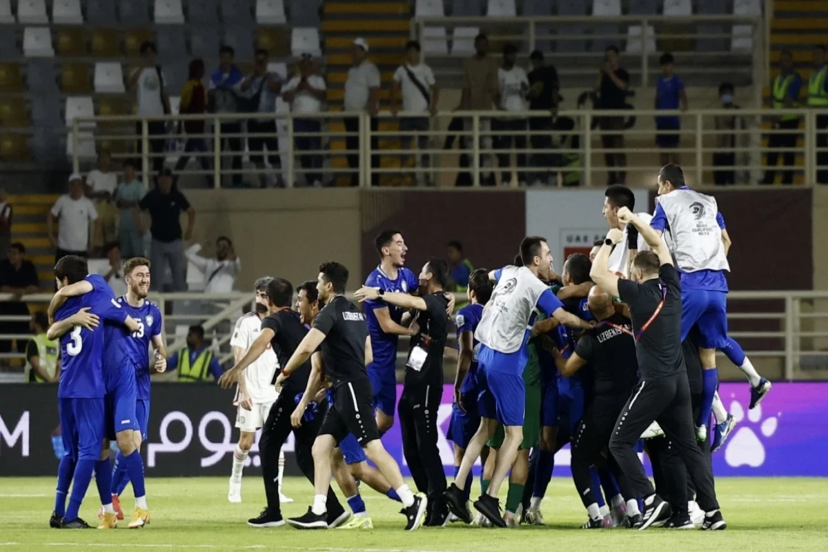 Özbəkistan millisi ilk dəfə futbol üzrə dünya çempionatına vəsiqə qazanıb