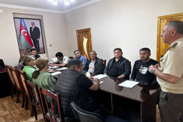 FHN-in Gəncə Regional Mərkəzi mülki müdafiə məşqi keçirib