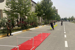Sumqayıtda “Gənc xilasedici və yanğınsöndürən” yarışlarının zona birinciliyi keçirilib