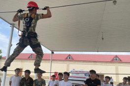 FHN-in Aran Regional Mərkəzi “Gənc xilasedici və yanğınsöndürən” yarışlarının zona birinciliyini keçirib