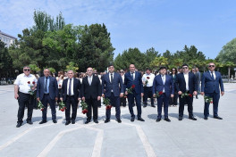 Sumqayıtda su təsərrüfatı işçilərinin peşə bayramı qeyd olunub