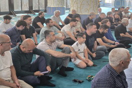 Naxçıvanda Qurban bayramı münasibətilə bayram namazı qılınıb