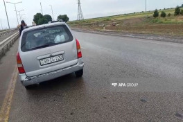 Tovuzda qəza olub, xəsarət alan var - FOTO 
