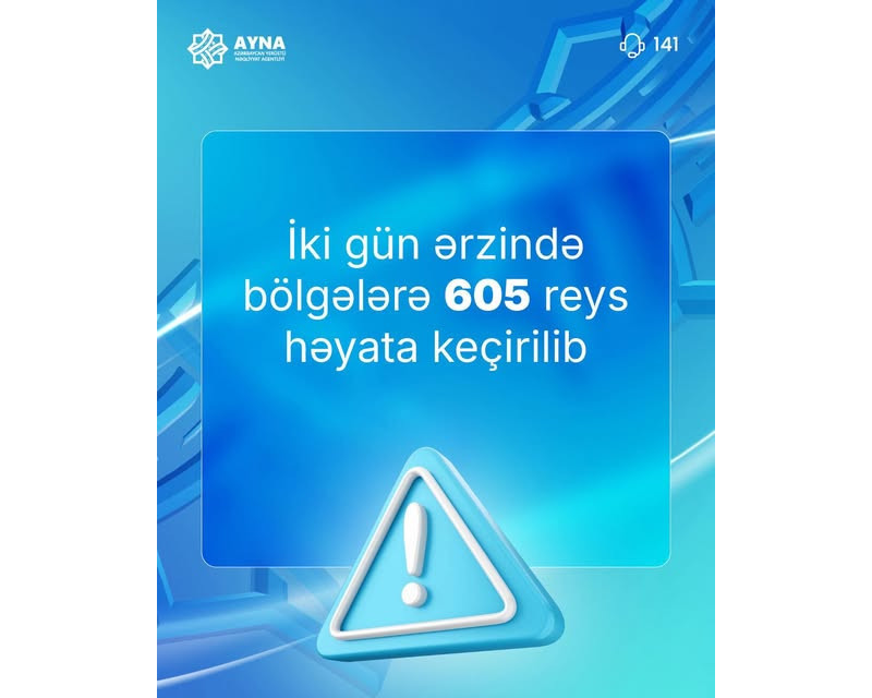 Bayram günlərində Bakıdan daşınan sərnişinlərin sayı açıqlanıb
