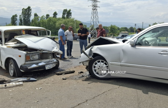 Lənkəranda yol qəzasında 5 nəfər xəsarət alıb - FOTO 