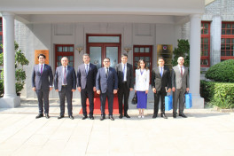Azərbaycan nümayəndə heyəti Sinxua xəbər agentliyində olub