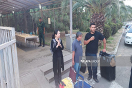 Yaponiya diplomatı, Rusiya və Qazaxıstandan olan tələbələr İrandan Azərbaycana təxliyə olunub - FOTO 