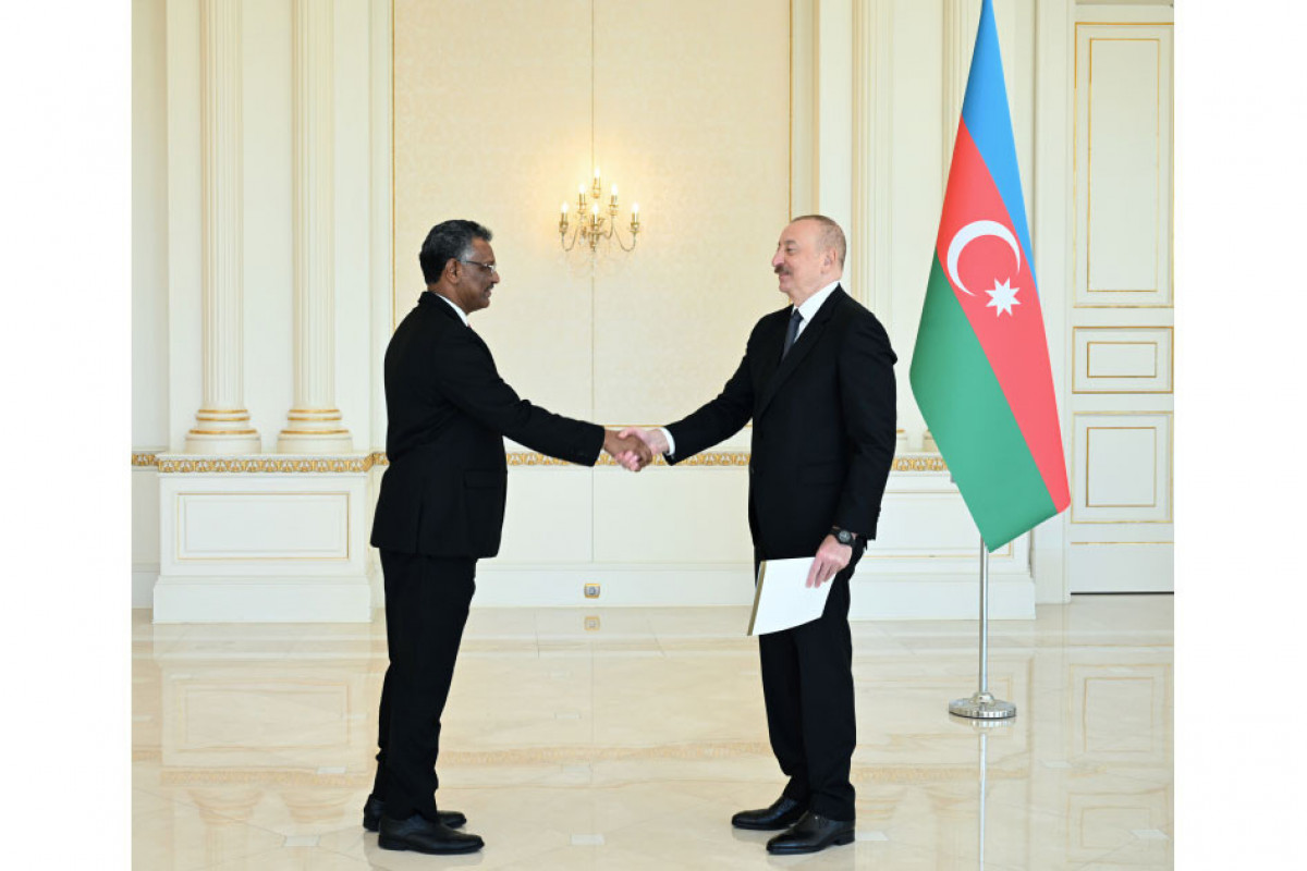 Prezident İlham Əliyev Sudan səfirinin etimadnaməsini qəbul edib