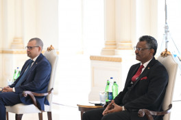Prezident İlham Əliyev Sudan səfirinin etimadnaməsini qəbul edib