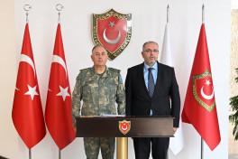 Azərbaycan-Türkiyə hərbi əməkdaşlığı müzakirə olunub - YENİLƏNİB  - FOTO 