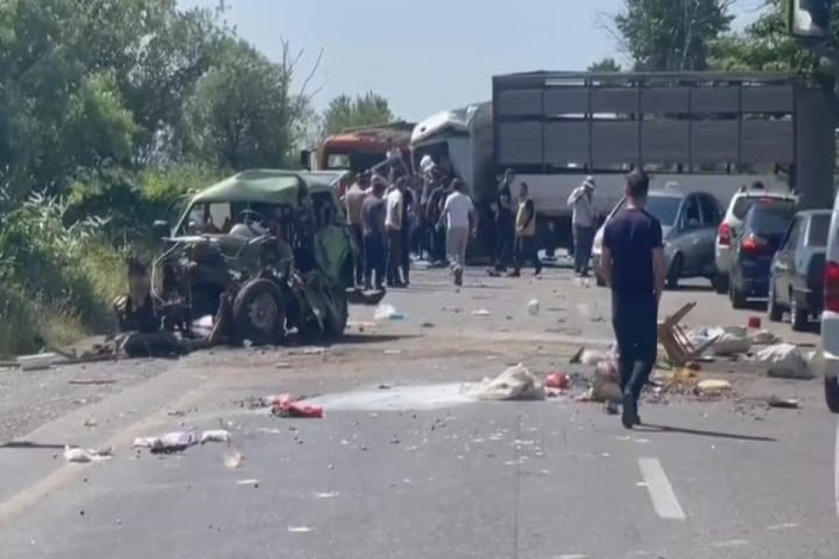 Şabranda baş verən yol qəzasının təfərrüatları məlum olub - FOTO  - YENİLƏNİB 