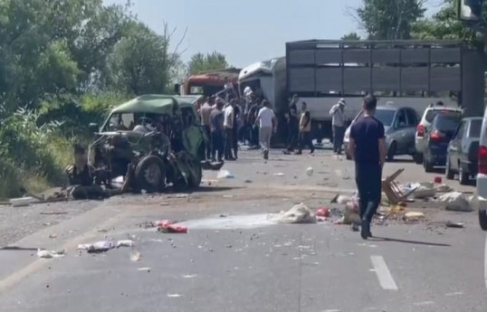 Şabranda baş verən yol qəzasının təfərrüatları məlum olub - FOTO  - YENİLƏNİB 
