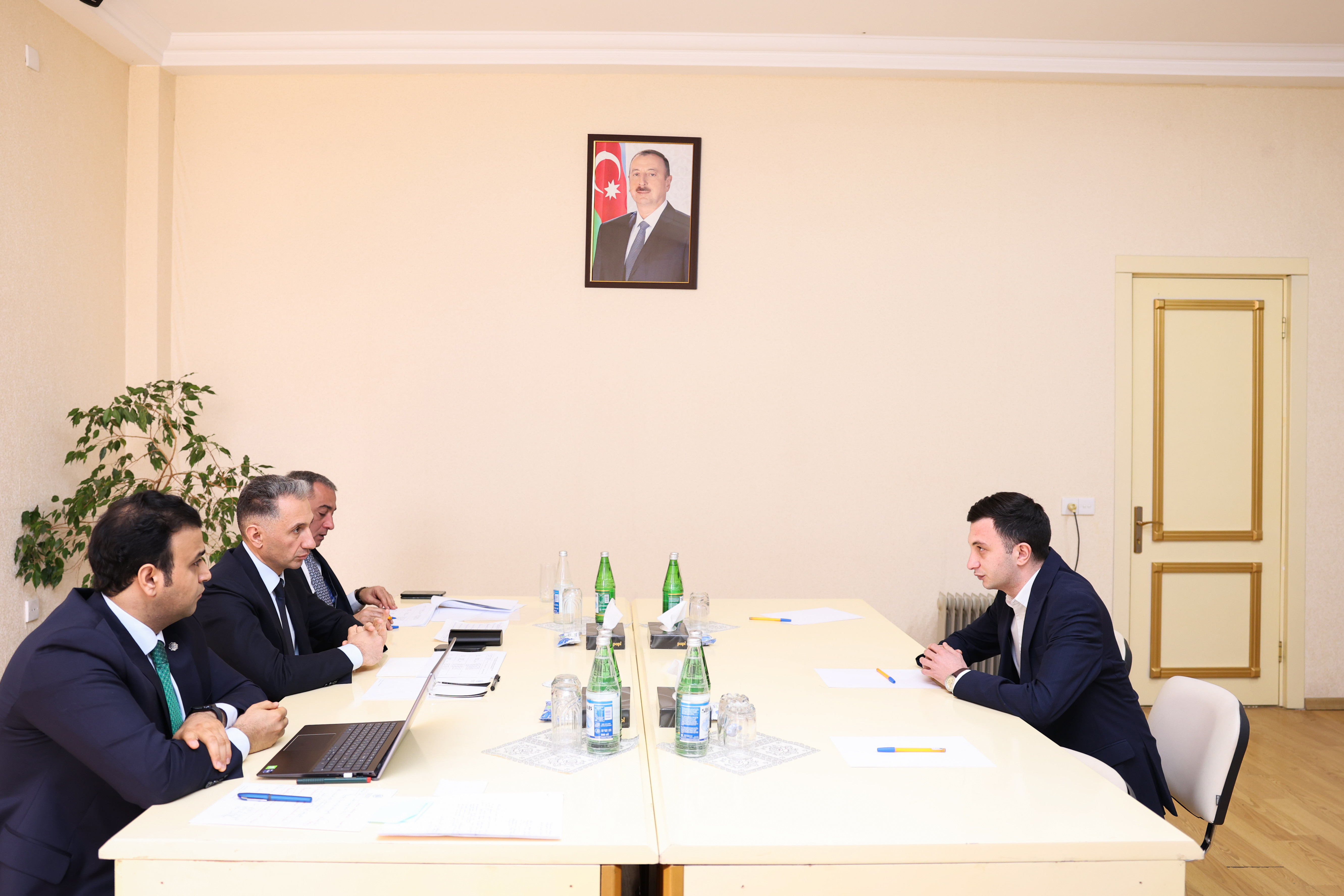 Rəşad Nəbiyev Samuxda vətəndaşları qəbul edib