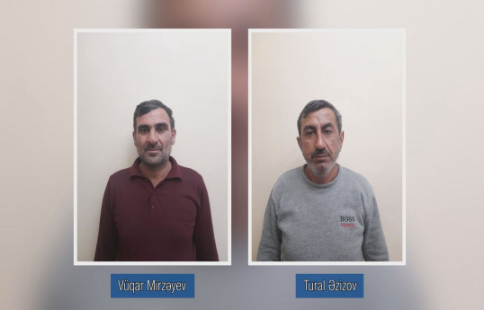 Göyçayda maskalanıb mağazadan oğurluq edən şəxslər saxlanılıb