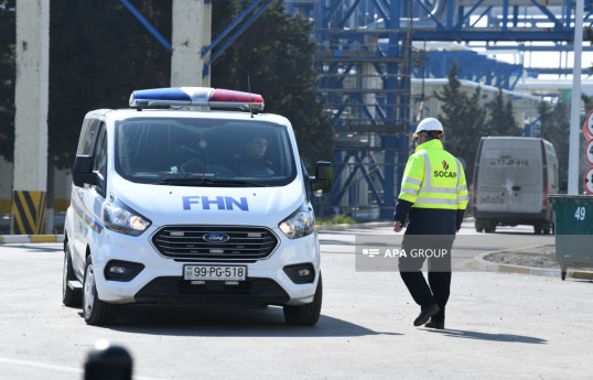 Neft Emalı Zavodunda yanğın söndürülüb - VİDEO  - FOTO  - YENİLƏNİB-1 