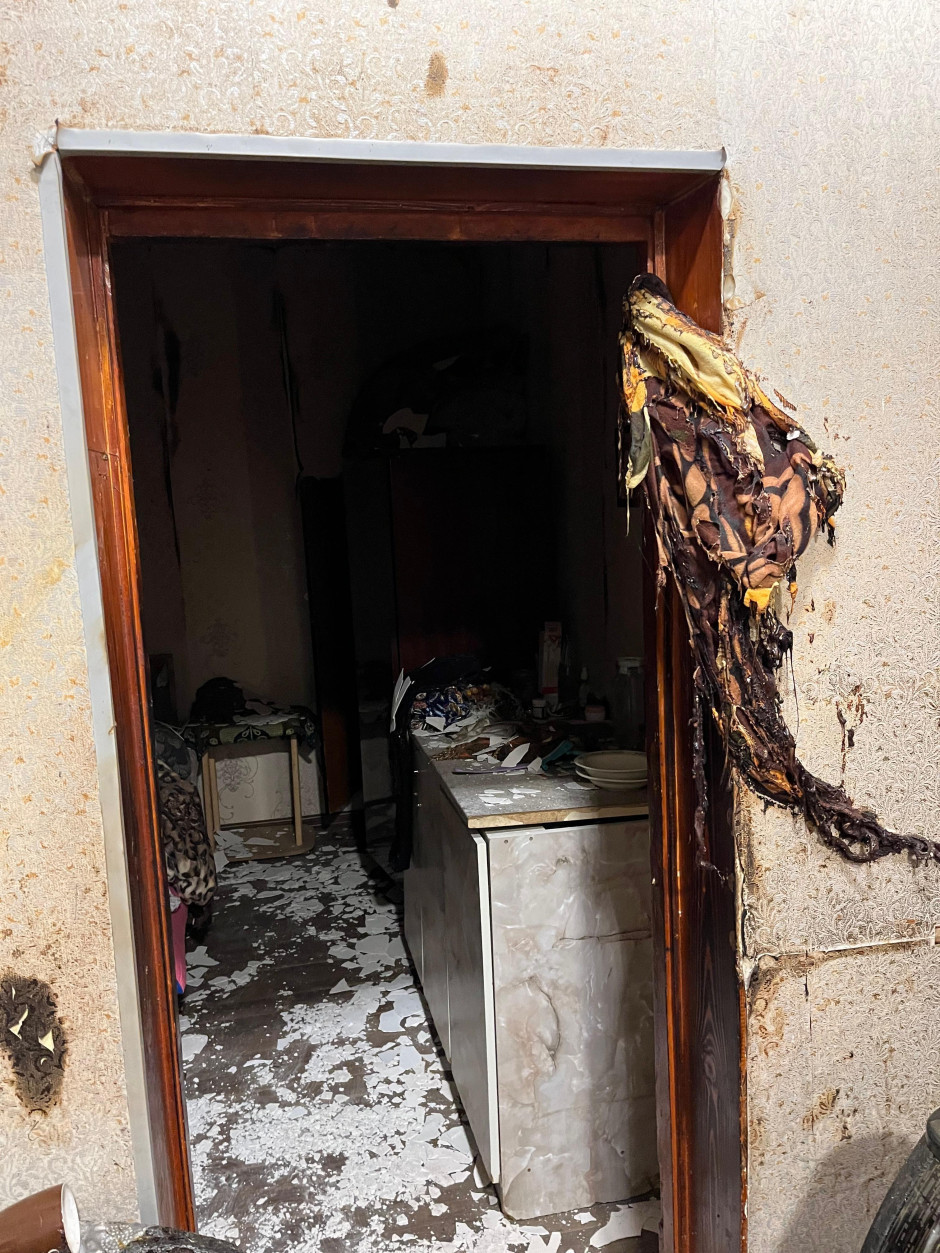 Bakıda fərdi yaşayış evində partlayış olub - FOTO - VİDEO 