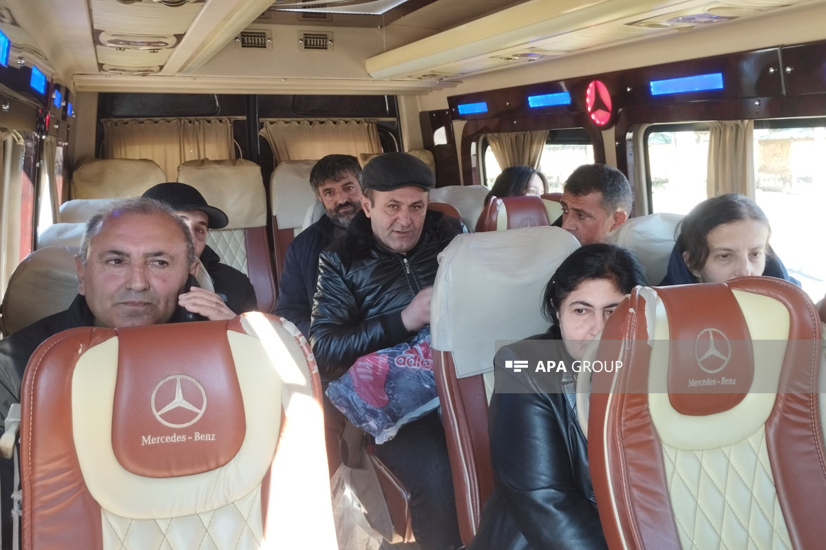 Ağdərəyə növbəti köç karvanı yola salınıb - FOTO 