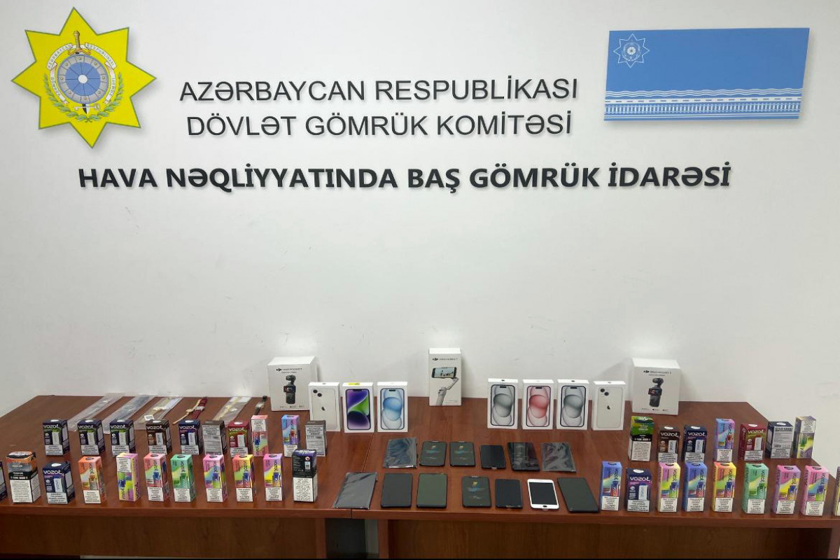 Ölkəyə qanunsuz yolla “İphone” gətirilməsinin qarşısı alınıb
