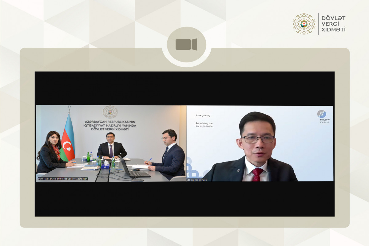Azərbaycanla Sinqapurun vergi inzibatçılığı sahəsində hüquqi-normativ bazasının yaradılması müzakirə edilib