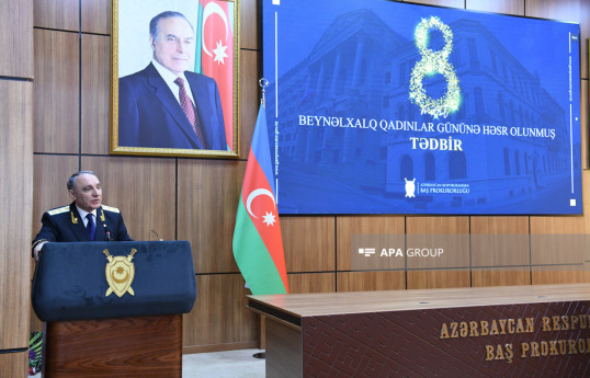 Baş Prokurorluqda 8 Martla bağlı tədbir keçirilib - FOTO 