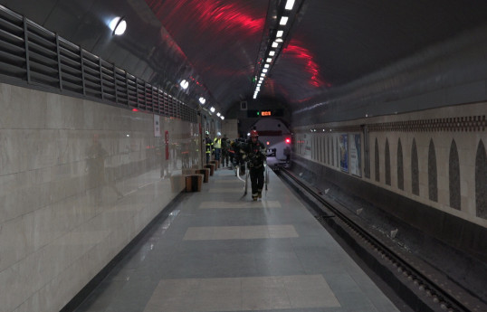 FHN metroda təlim keçirib  - VİDEO 