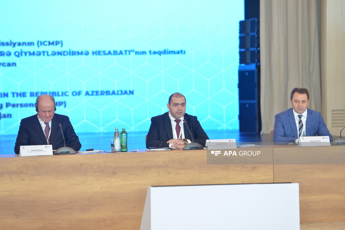 ICMP-nin Azərbaycanda itkin düşmüş şəxslərin axtarışı üzrə Qiymətləndirmə hesabatının təqdimatı keçirilib - FOTO 