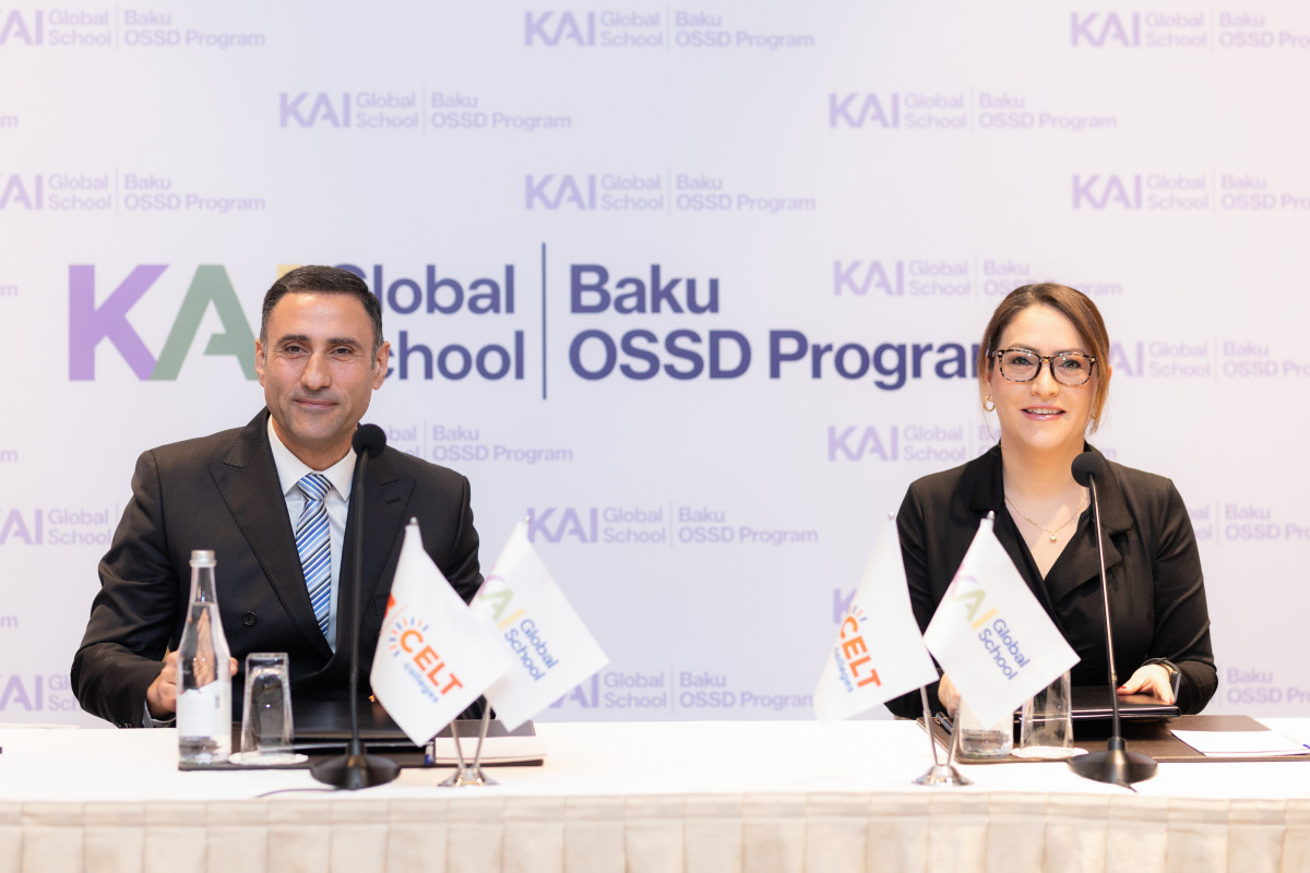 Bakıda KAI Global School OSSD Partner Proqram Mərkəzinin açılışı olub - FOTO 