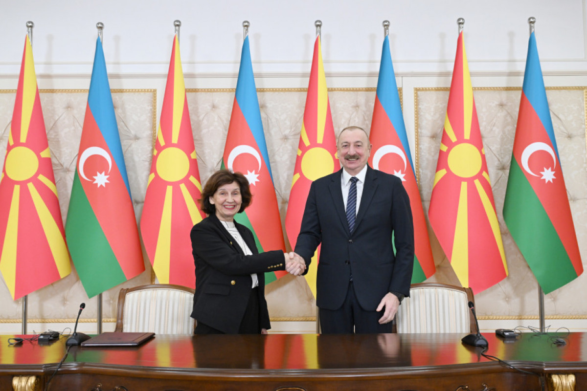 Silyanovska-Davkova Azərbaycanla Strateji Əməkdaşlıq Sazişinin imzalanmasına heç bir maneə görmür