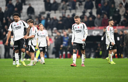 "Qaziantepspor” "Beşiktaş"ı 10 nəfərlə məğlub edib